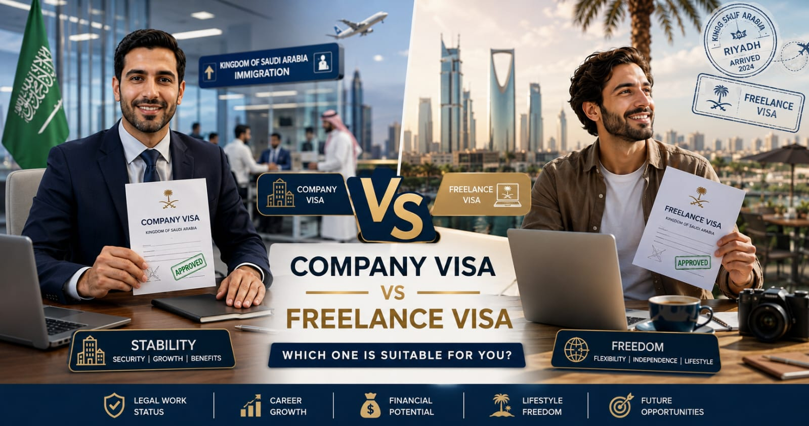 Company vs Freelance Visa